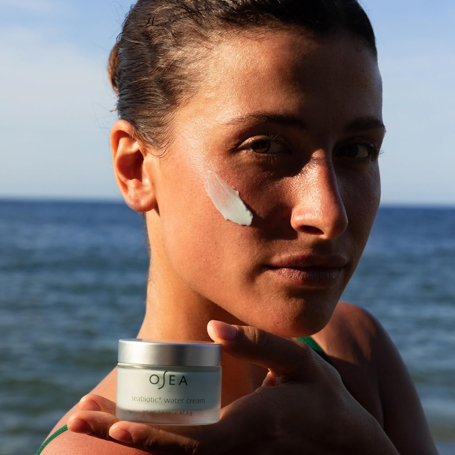 image:imageOSEA Seabiotic Water Cream 16 oz WaterBased Face Cream with Squalene Prebiotic amp Probiotic Moisturizer Clean Beauty Vegan Face Moisturizer Weightless Hydration