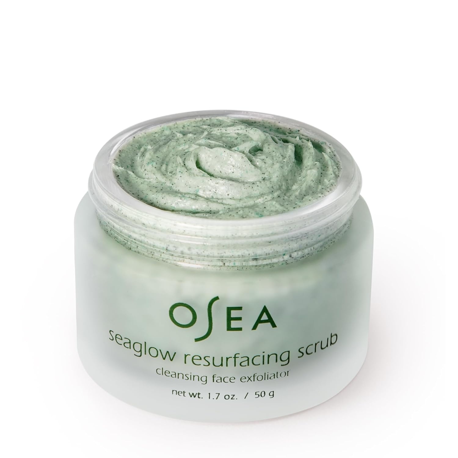 image:imageOSEA Seaglow Resurfacing Face Cleanser and Scrub 17 oz 2in1 For All Skin Types Facial Exfoliator and Cleanser Clean Beauty Vegan Skincare