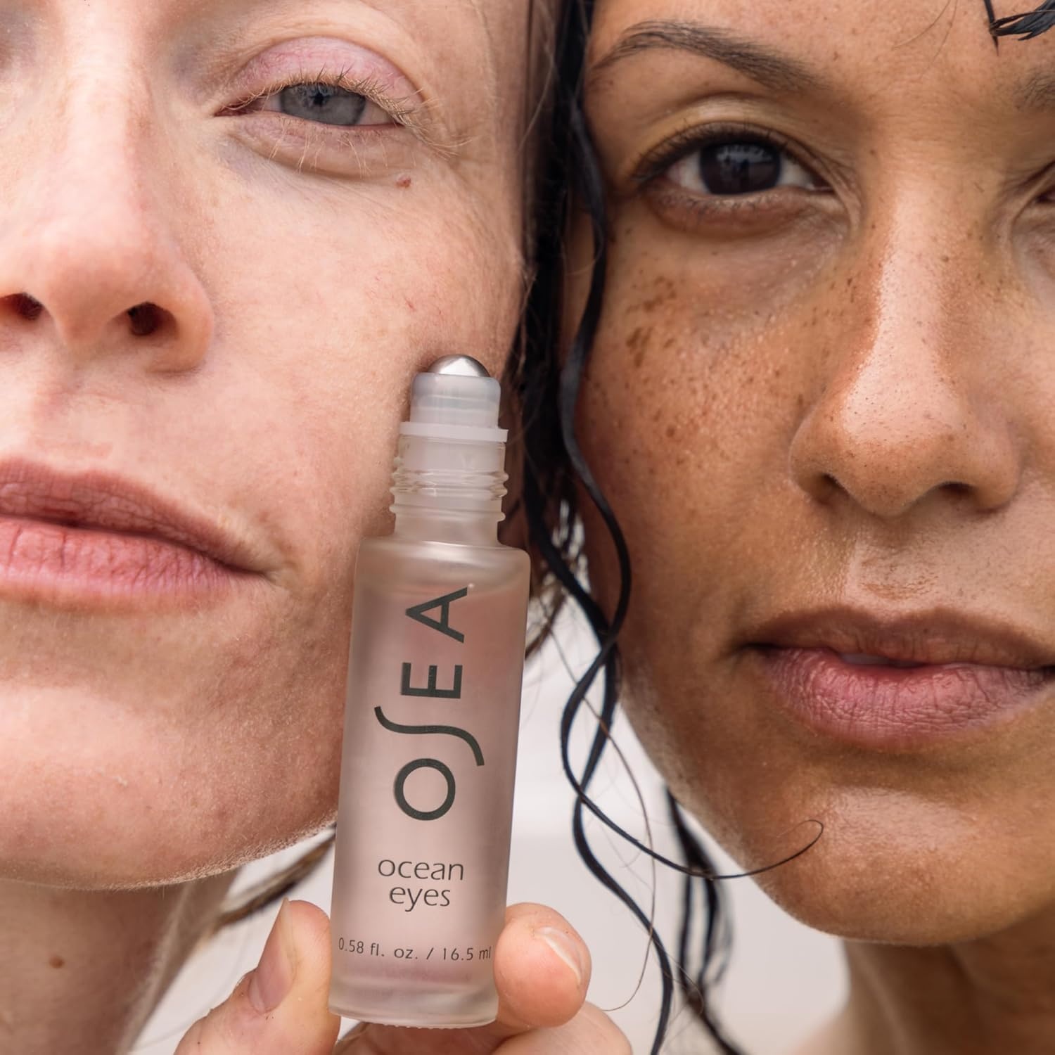 image:imageOSEA Ocean Eyes AgeDefying Eye Serum For Dark Circles Puffiness Cooling Roller Ball Applicator Hyaluronic Acid Peptides Clean Skincare Vegan amp CrueltyFree AntiAging Under Eye Treatment