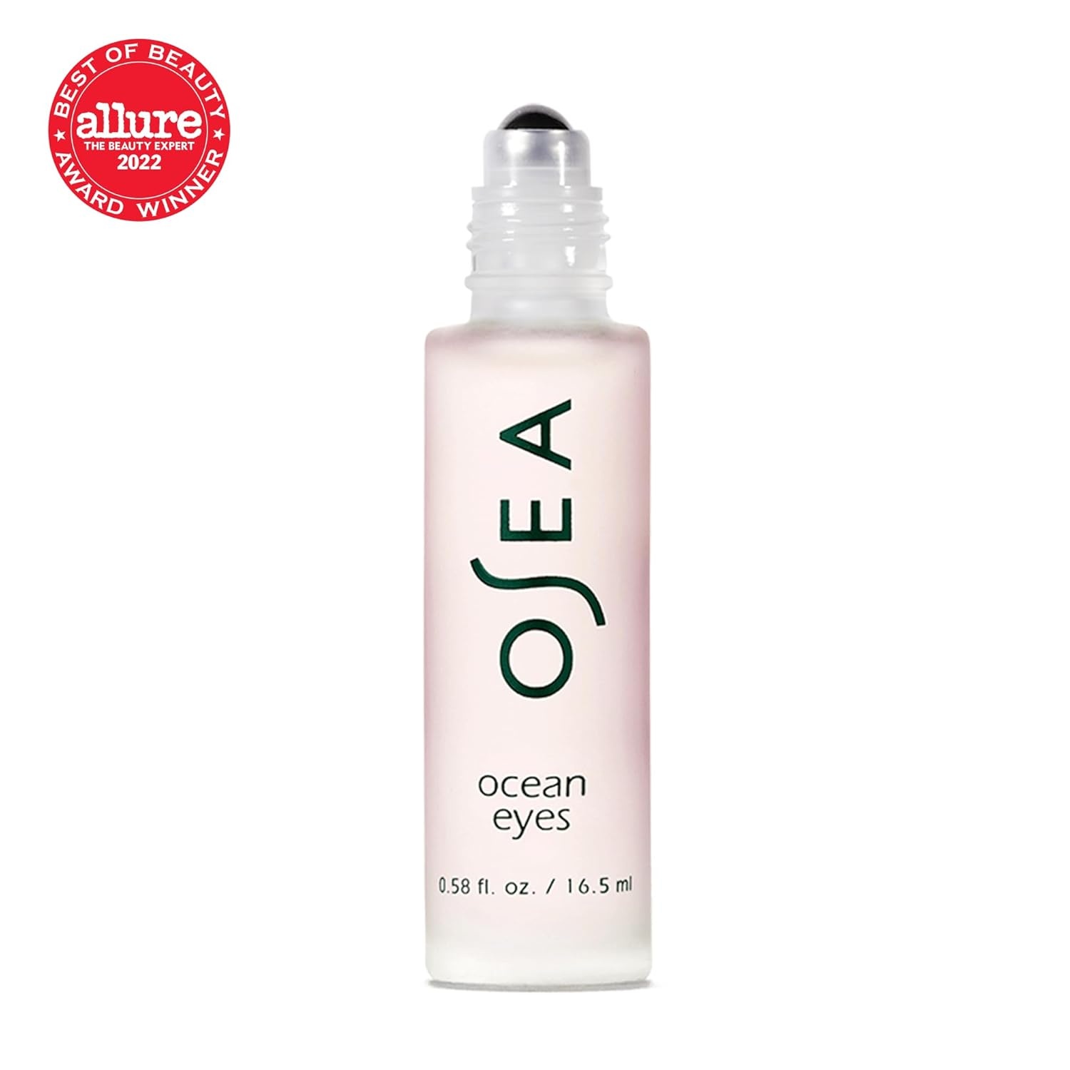 image:imageOSEA Ocean Eyes AgeDefying Eye Serum For Dark Circles Puffiness Cooling Roller Ball Applicator Hyaluronic Acid Peptides Clean Skincare Vegan amp CrueltyFree AntiAging Under Eye Treatment