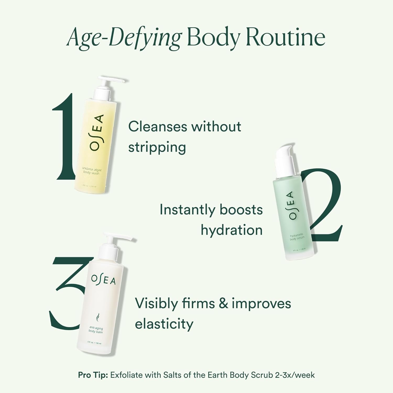 image:imageOSEA AntiAging Body Balm 5 oz Firming amp Tightening Body Lotion for Hydration For Silky Glowing Skin NutrientRich Seaweed Body Lotion Clean amp Vegan Body Care AntiAging Body Moisturizer5 Fl Oz Pack of 1