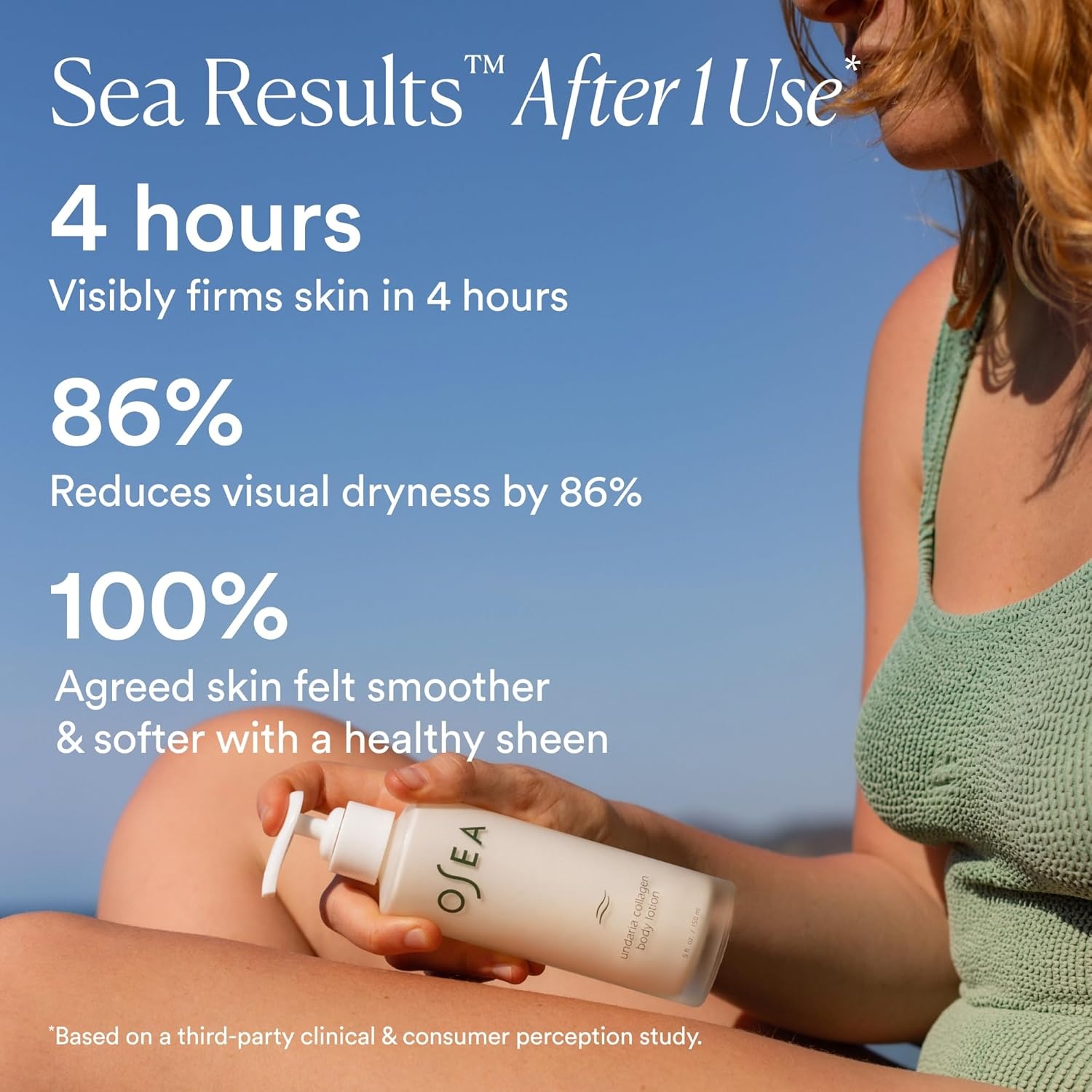 image:imageOSEA Undaria Algae Body Lotion 5 oz UltraHydrating amp Lightweight Body Lotion Firms Skin in 4 Hours Packed with Undaria Seaweed amp Hyaluronic Acid for Dry Normal amp Combination SkinCitrus