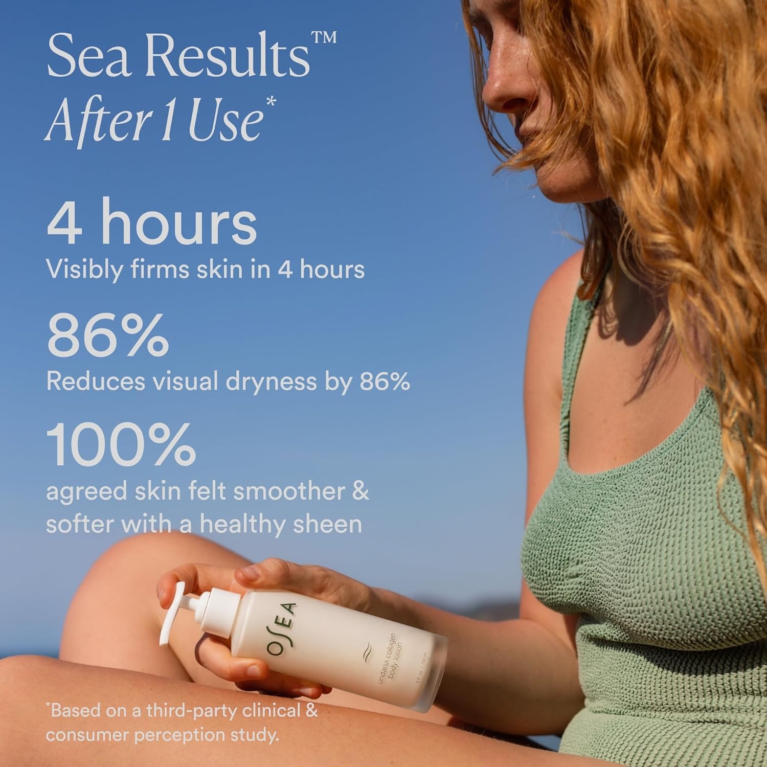 image:imageOSEA Undaria Algae Body Lotion 5 oz UltraHydrating amp Lightweight Body Lotion Firms Skin in 4 Hours Packed with Undaria Seaweed amp Hyaluronic Acid for Dry Normal amp Combination SkinUnscented