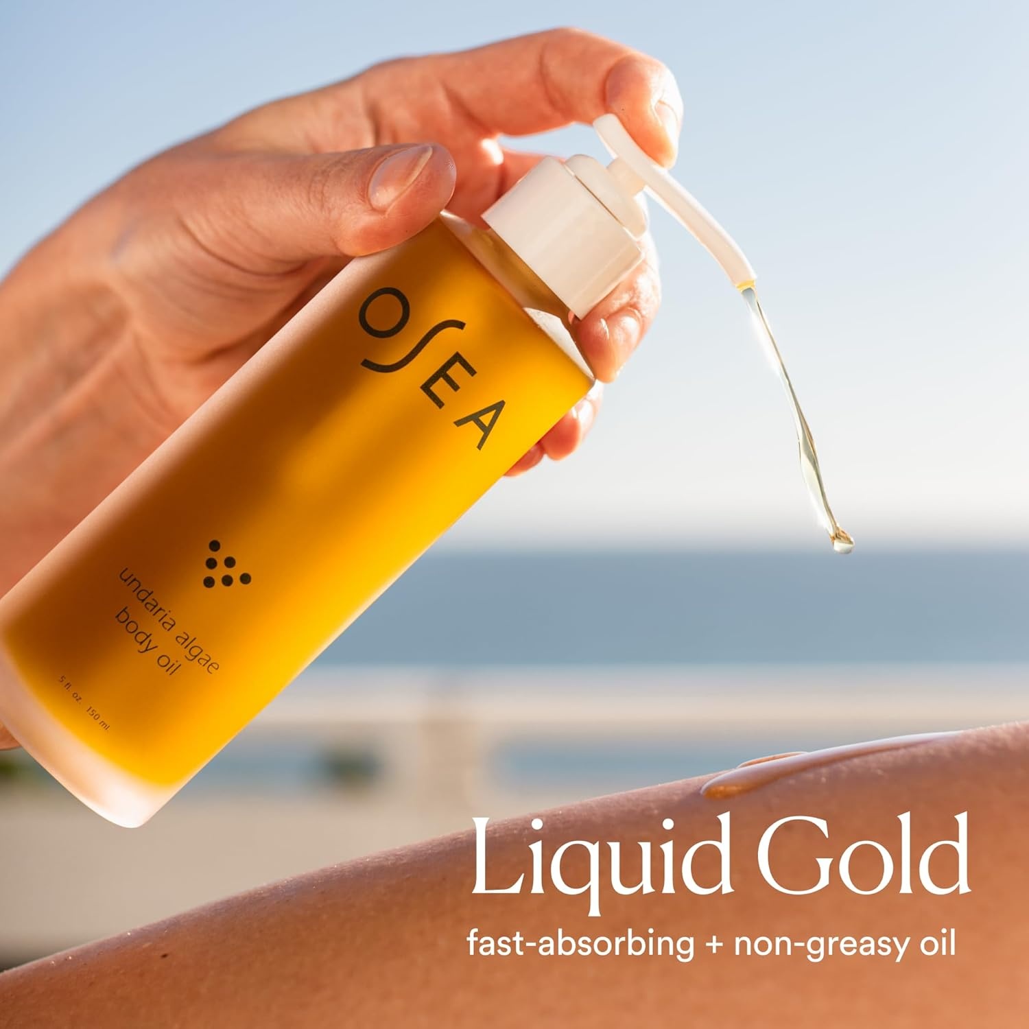 image:imageOSEA Undaria Algae Body Oil 5 oz Visibly Firming Deeply Moisturizing Instantly Improve Elasticity Clean Lightweight NonGreasy Hydration Vegan amp CrueltyFree Seaweed Skincare5 Fl Oz Pack of 1