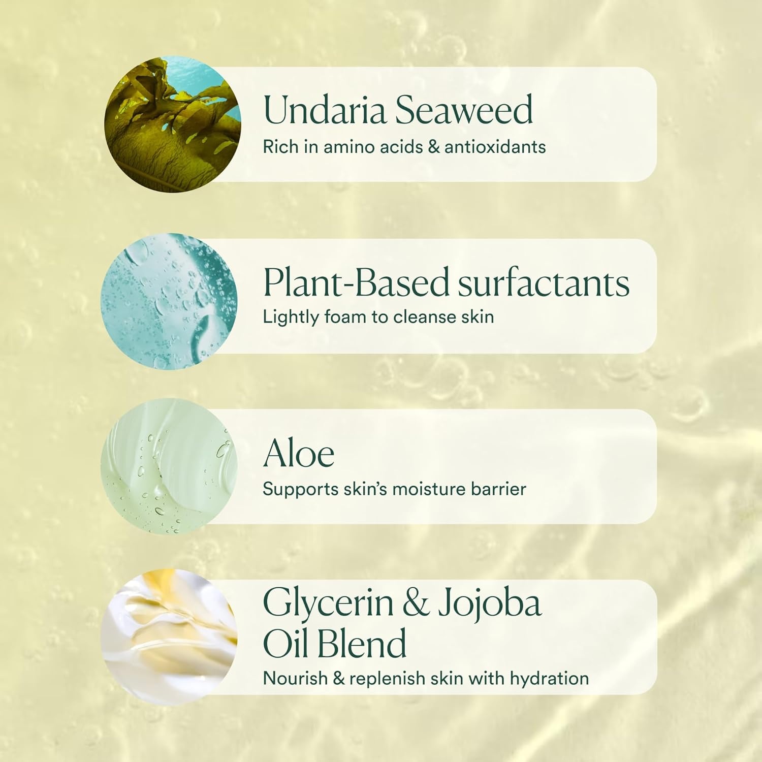 image:imageOSEA Undaria Algae Body Wash pH Balanced Hydrating amp Moisturizing Citrus Scented Cleanser Clean Vegan NonToxic Skincare 8oz