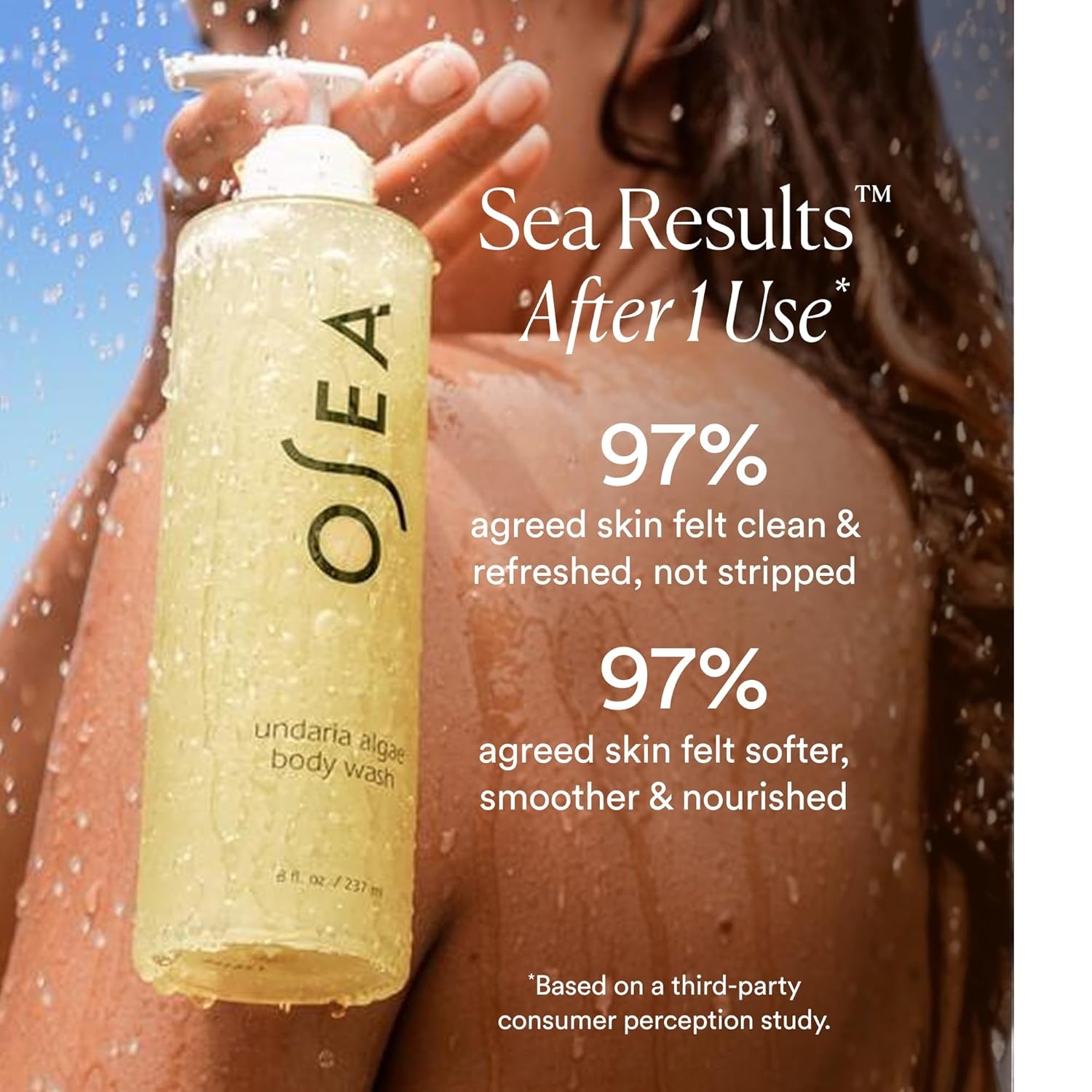 image:imageOSEA Undaria Algae Body Wash pH Balanced Hydrating amp Moisturizing Citrus Scented Cleanser Clean Vegan NonToxic Skincare 8oz