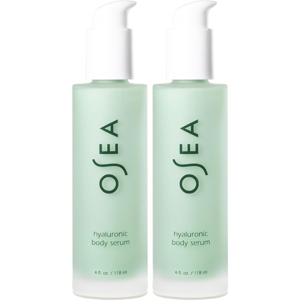 image:imageOSEA Hyaluronic Body Serum 4oz FragranceFree Hypoallergenic amp National Eczema Association Approved UltraHydrating Serum for Sensitive Skin and All Skin Types4 Fl Oz Pack of 2