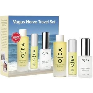 image:imageOSEA Vagus Nerve Travel Set  3Piece Wellness Spa Gift Set for Men amp Women Essential Oil Bath Oil amp Pillow Mist Aromatherapy for Stress Relief Relaxation amp Sleep