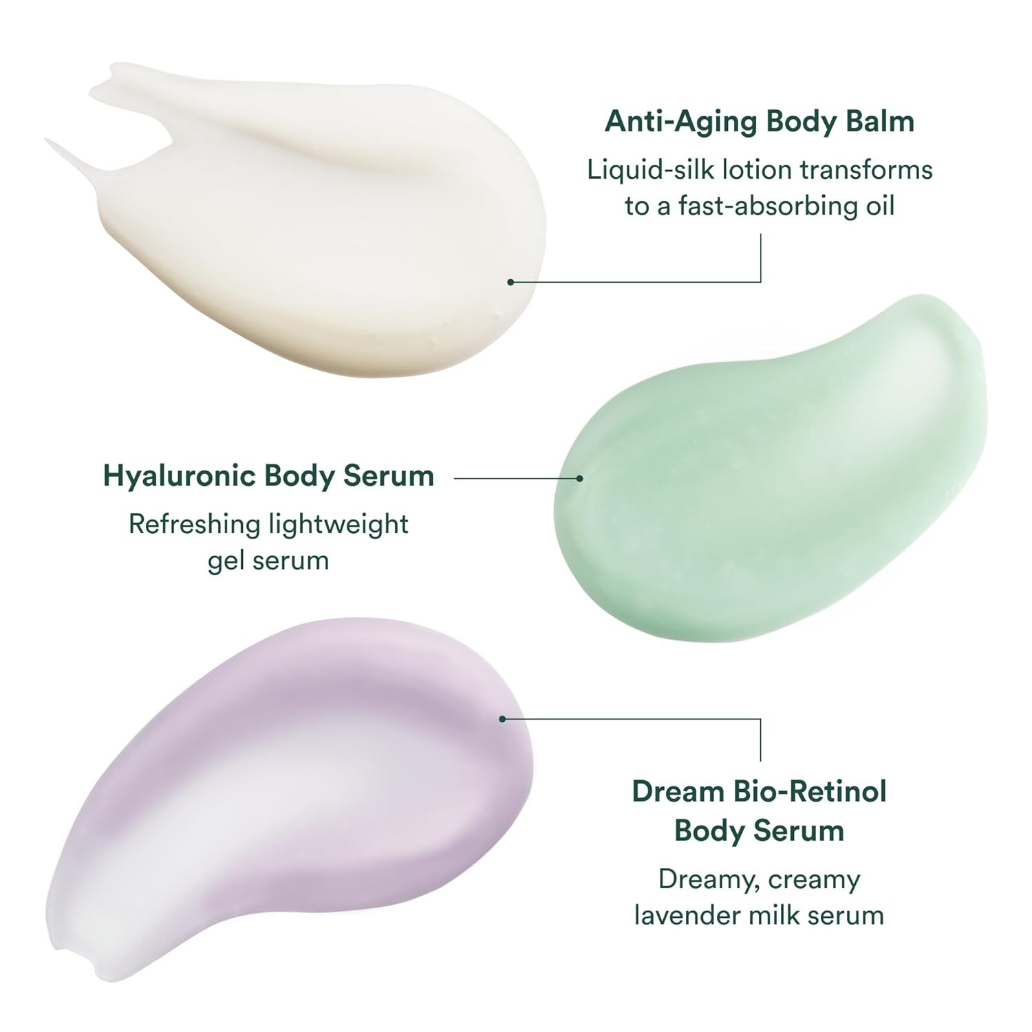image:imageOSEA Firm amp Hydrate Body Trio Firming amp Hydrating Mothers Day Limited Edition Gift Set with AntiAging Balm Hyaluronic Serum amp Travel Size Dream BioRetinol Serum